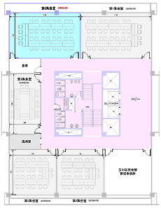 集会室平面図