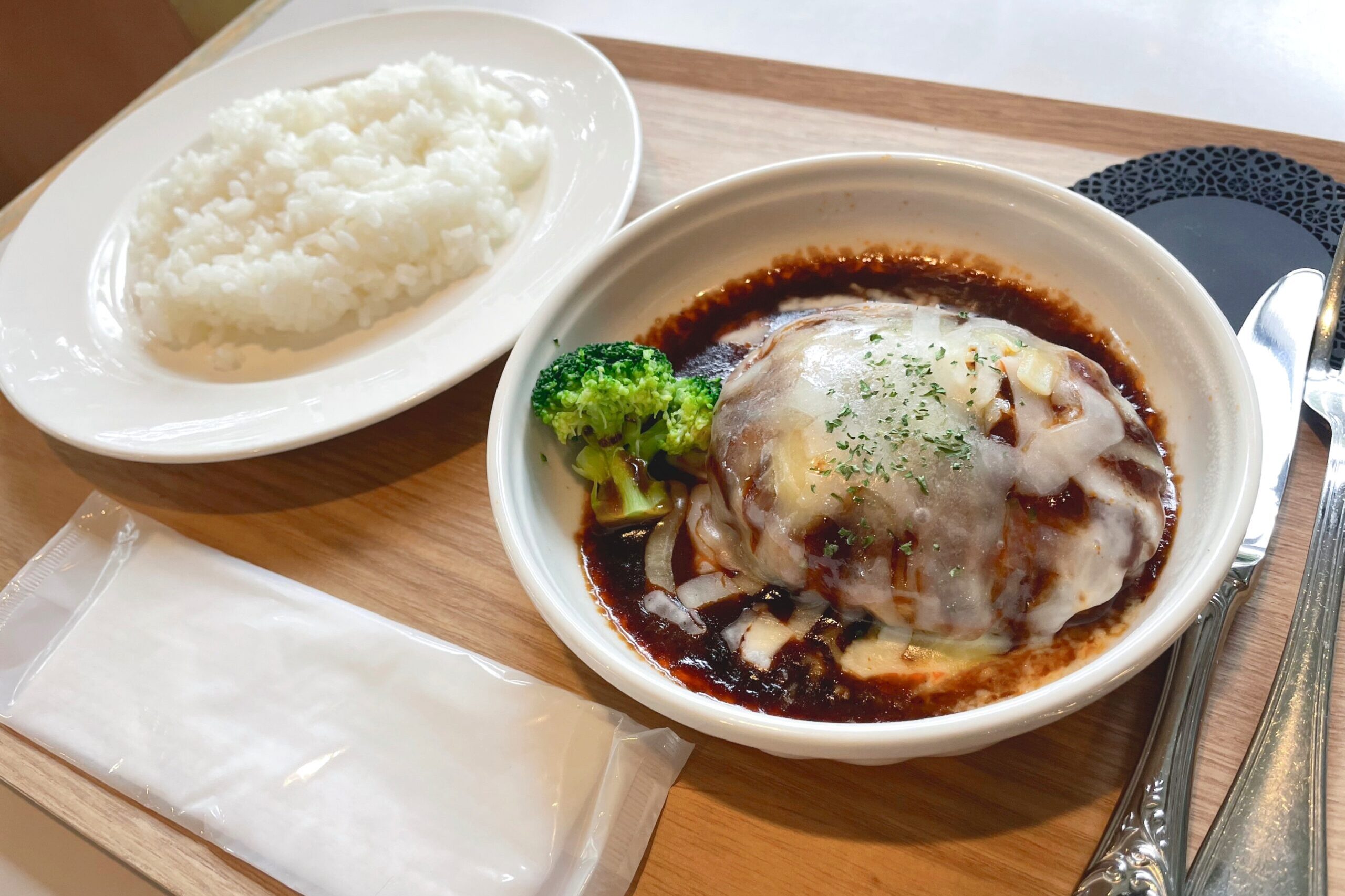 チーズハンバーグセット4