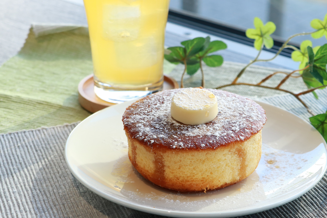 スフレパンケーキセット